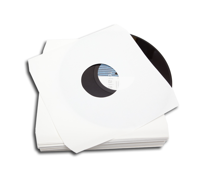 OnlyVinyl Inner Record Sleeves Without Lining Corner Cut Set (100 pcs.)