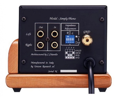 Unison Research Simply Phono + Power Supply Cherry