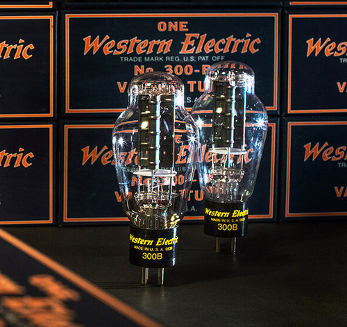 Western Electric 300B Vacuum Valve Hand Selected Set (2 pcs.)