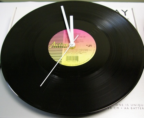 Onlyvinil Wall Clock in Vinyl Design