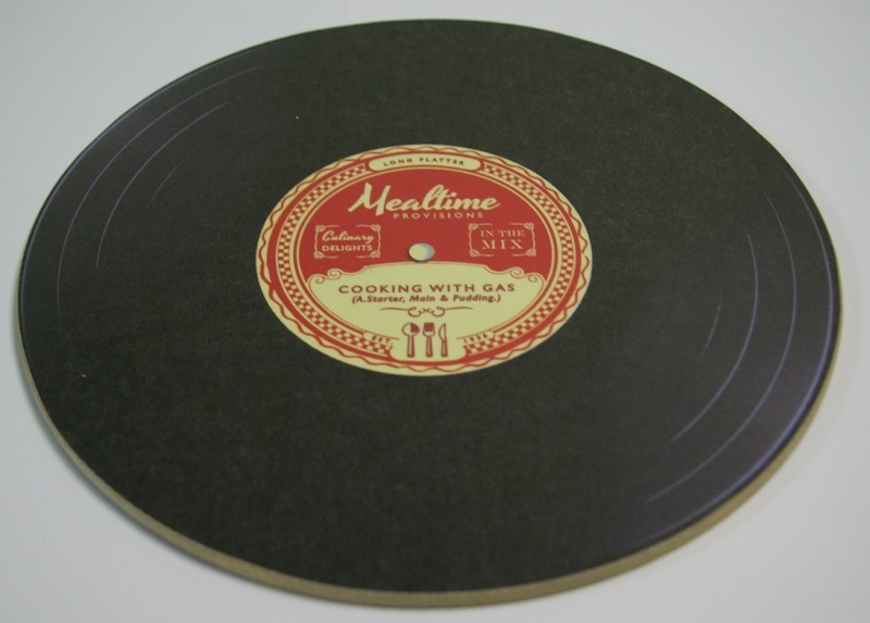 Onlyvinil Placemat Vinyl design of wood