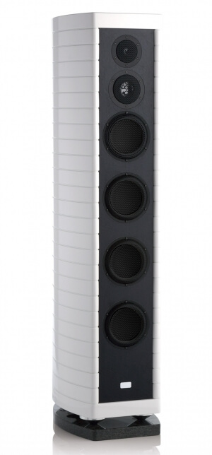 Gauder Akustik Berlina RC-9 Black Edition High Gloss White