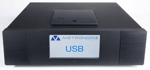 Metronome AQWO SACD/CD Transport Integrated DAC Black