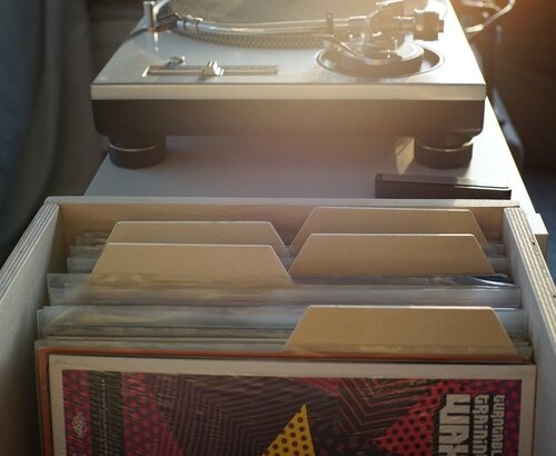 12 Inch LP Record Divider Cards Large Set (5 pcs.)