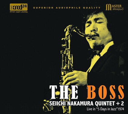 Seiichi Nakamura Quintet+2 The Boss XRCD24