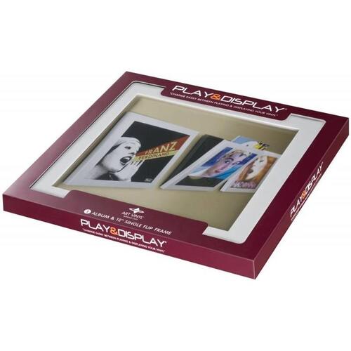 Art Vinyl Play & Display Flip Frame White