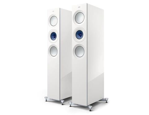 KEF Reference 3 High Gloss White/ Blue