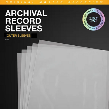 Mobile Fidelity Archival UltraClear Record Outer Sleeves Set (50 pcs.)