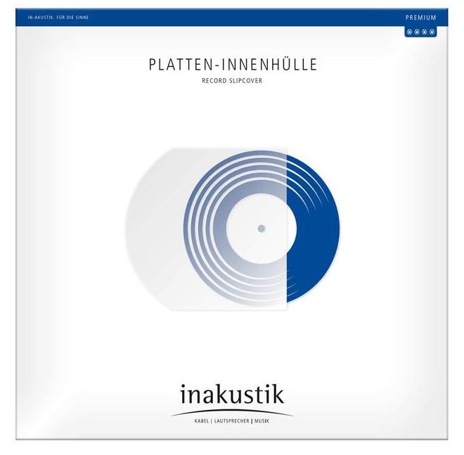 In-Akustik Inner Record Sleeves Premium Slipcover Set (50 pcs.)