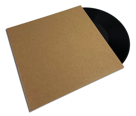 OnlyVinyl Outer Record Sleeves Cardboard Natural Brown