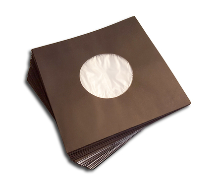 OnlyVinyl Inner Record Sleeves Deluxe Black 7'' Set (100 pcs.)