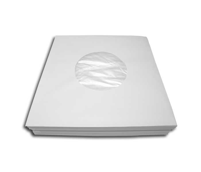 OnlyVinyl Inner Record Sleeves Deluxe White 7'' Set (100 pcs.)