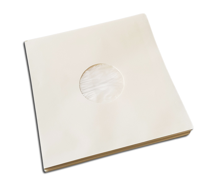 OnlyVinyl Inner Record Sleeves Deluxe White 10" Set (50 pcs.)
