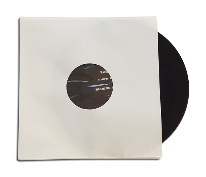 OnlyVinyl Inner Record Sleeves Deluxe White 10"