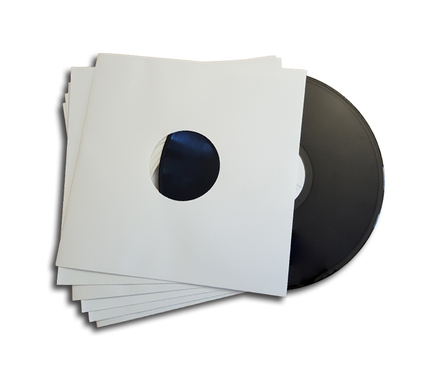 OnlyVinyl Outer Record Sleeves Cardboard Maxi White Set (25 pcs.)