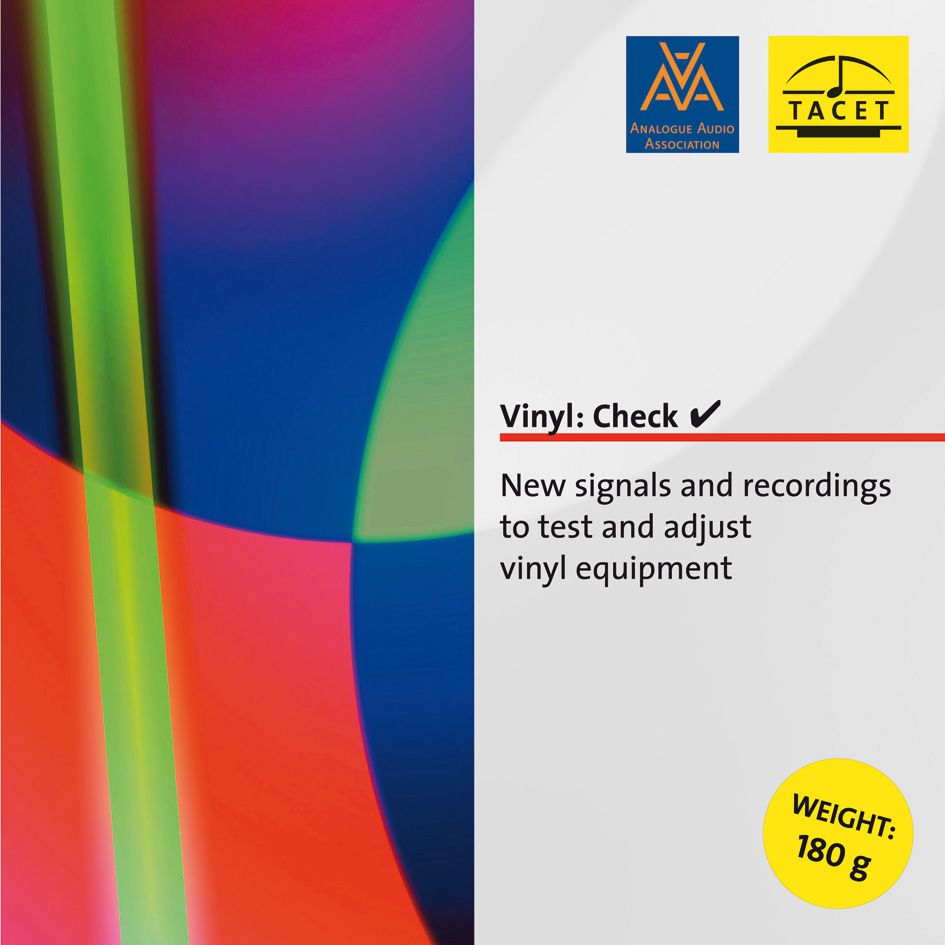 Tacet Vinyl Check: New Signals and Recordings to Test and Adjust Vinyl Equipment