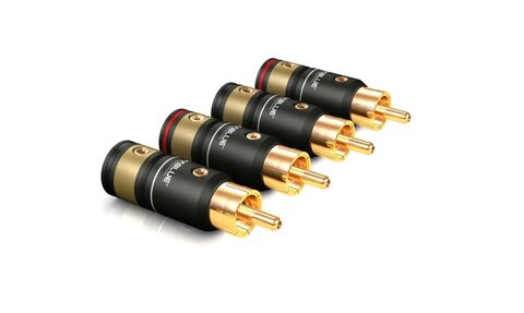 Viablue T6S RCA Plugs (2 pairs)