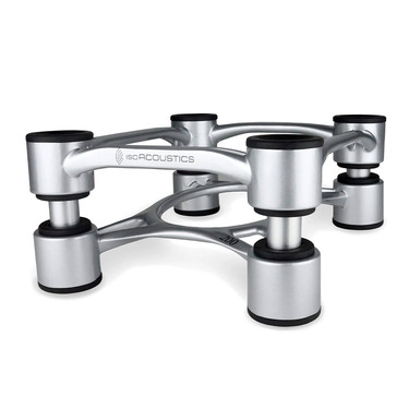 IsoAcoustics Aperta 200 Silver Speaker Isolation Stands