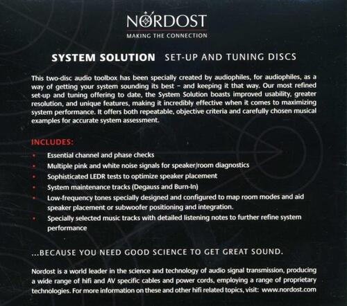 Nordost System Solutions Set-Up and Tuning Disc