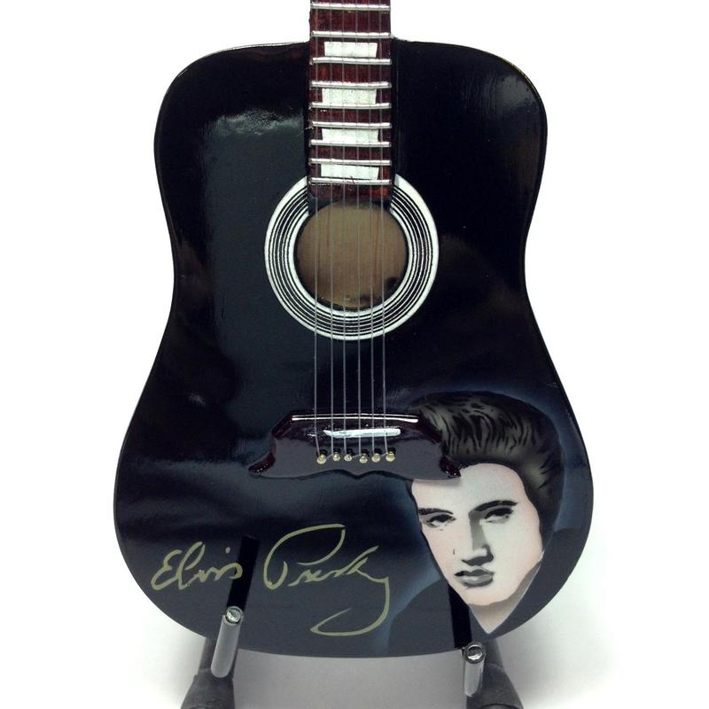 Mini Guitar Replica Elvis Presley Acoustic Signature