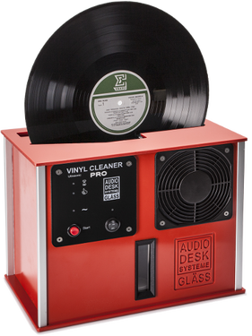 Audio Desk Systeme Pro Vinyl Cleaner Red