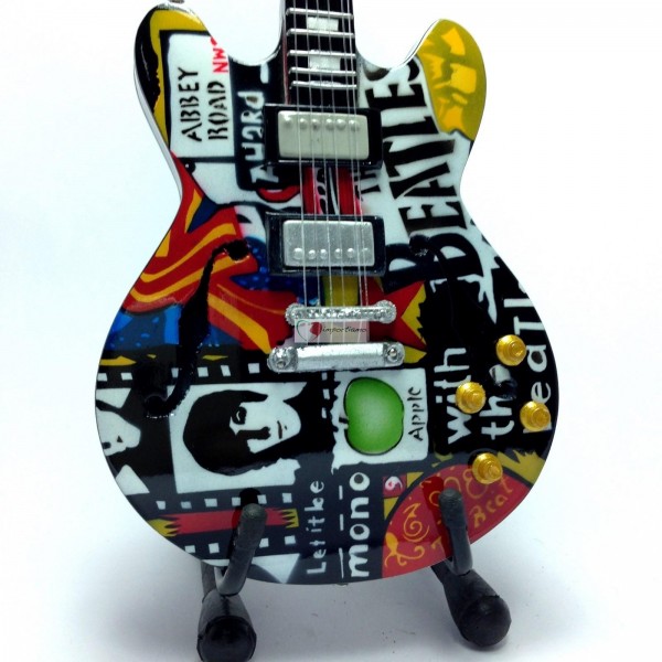 Mini Guitar Replica The Beatles Tribute Casino