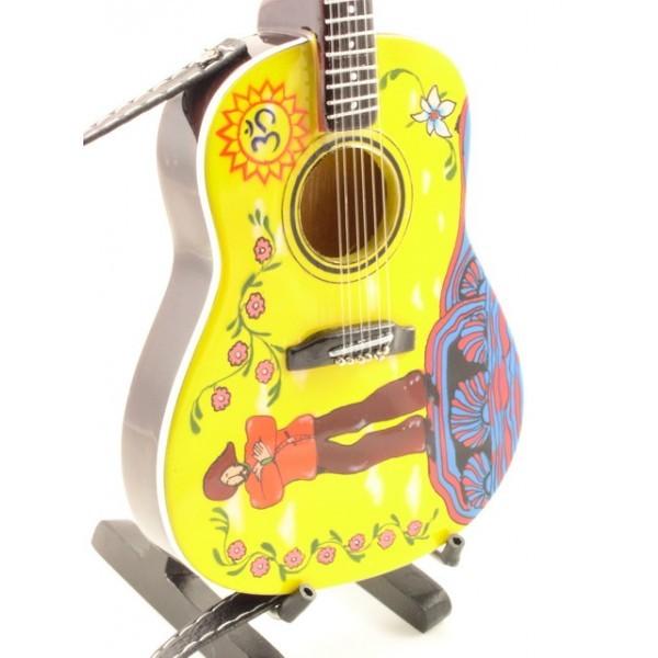 Mini Guitar Replica The Beatles Tribute Yellow Submarine Acoustic