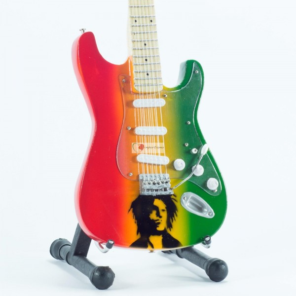 Mini Guitar Replica Bob Marley Tribute