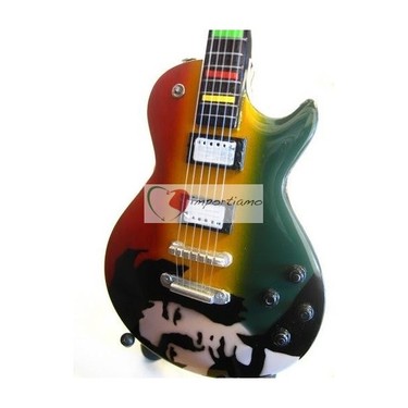 Mini Guitar Replica Bob Marley Tribute-2