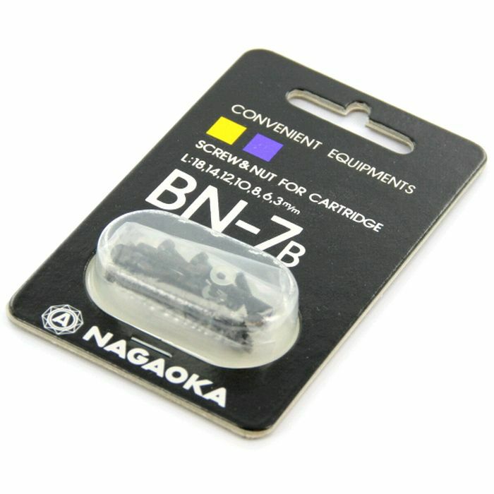 Nagaoka BN-7 Screw Nut Black Set