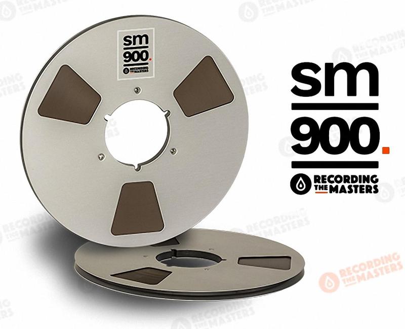 Recording The Masters SM900 0.25" 762 м NAB Metall Reel Hinged Box