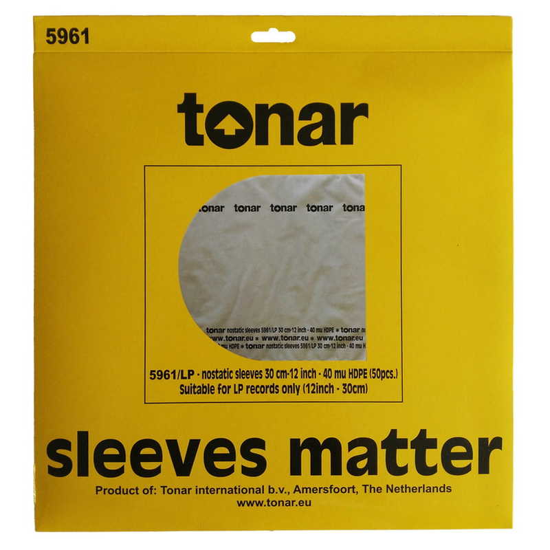 Tonar Inner Record Sleeves Round Set (50 pcs.)