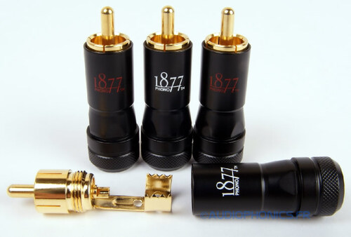 Zavfino-1877Phono RCA ZSP-4 Black (Set of 4)