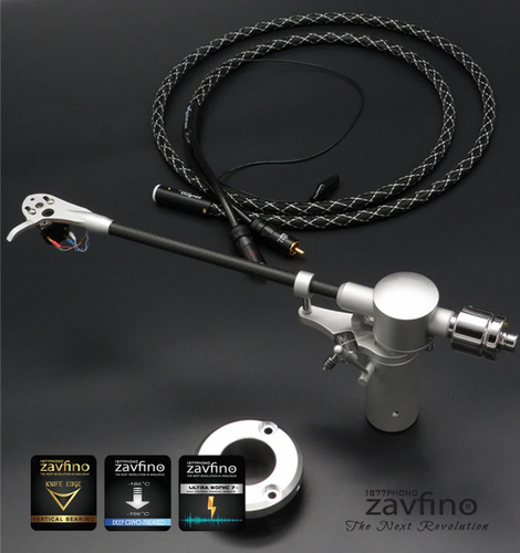 Zavfino-1877Phono AESHNA Carbon 9.5” Silver/Black