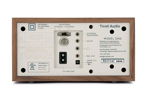 Tivoli Audio Model One Classic Walnut
