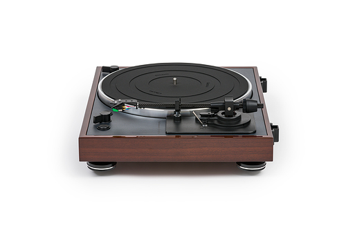 Thorens TD 102 A High Gloss Walnut VM95E