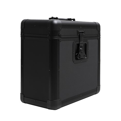 Rock on Wall Flight Case 50 LP Black