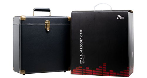 Audio Anatomy 12 Inch Album Record Case Black