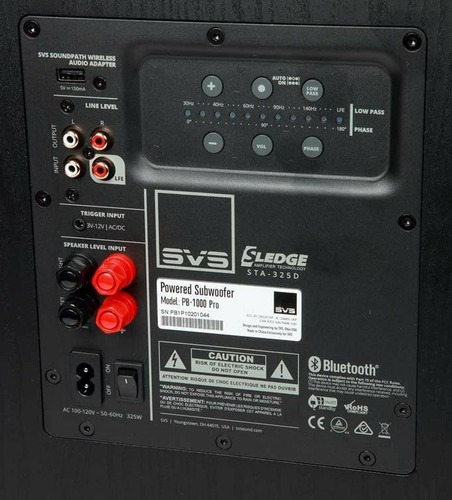 SVS PB-1000 PRO Black Ash