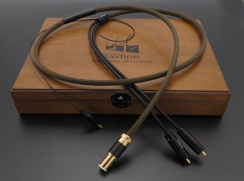 Zavfino-1877 Phono GoldRush Phono Cable RCA-RCA 1,5 м.