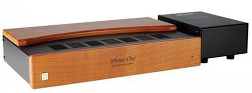 Unison Research Phono One with Power Supply Mahogany