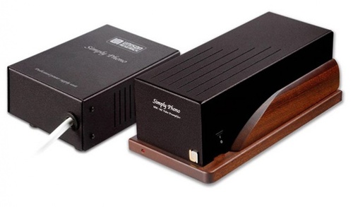 Unison Research Simply Phono + Power Supply Mahogany