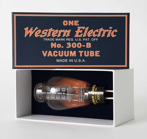 Western Electric 300B Vacuum Valve Hand Selected Quad Set (4 pcs.)