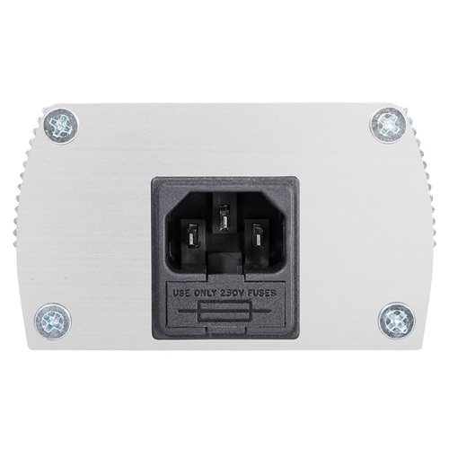 Supra Mains Block MD-06EU/SP Switch Silver