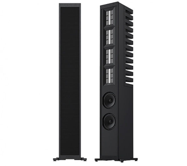 Piega Master Line Source 3 Baffle anodised black / High-gloss black / Black