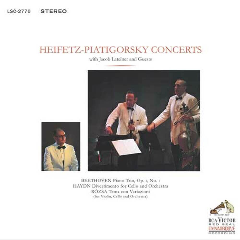 Jascha Heifetz & Gregor Piatigorsky Heifetz-Piatigorsky Concerts With Jacob Lateiner & Guests