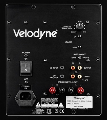 Velodyne SPL-Ultra 1200 Black