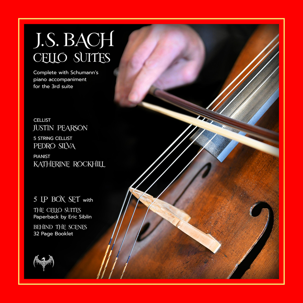 Justin Pearson, Pedro Silva & Katherine Rockhill J.S. Bach Cello Suites Box Set (5 LP)