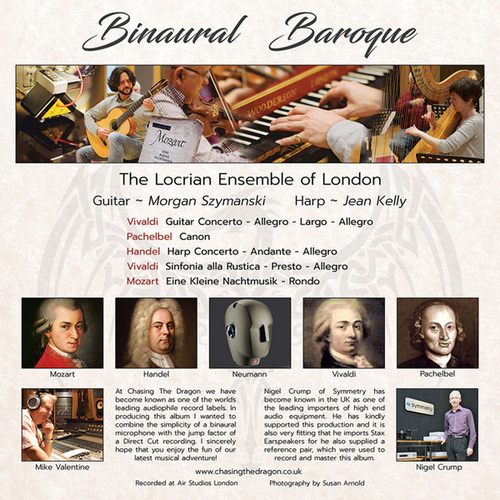 The Locrian Ensemble of London Binaural Baroque: World's Finest Binaural Direct Cut Recording