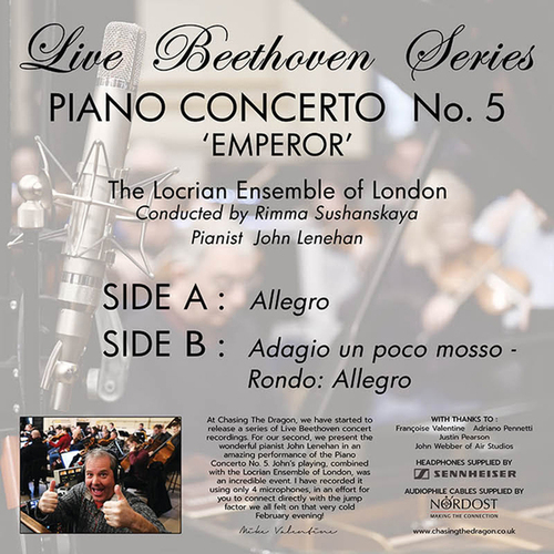 The Locrian Ensemble Of London Live Beethoven Series: Piano Concerto No. 5 'Emperor'